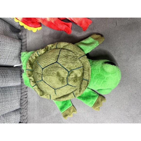 Caltoy Hand Puppets Flamingo Chameleon Turtle 11 inch Stuffed Animal Toy Plush - Picture 4 of 16